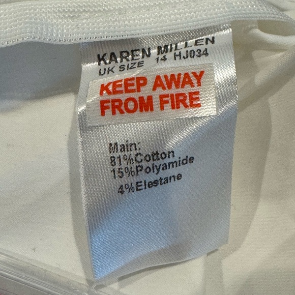 Karen Millen x Lydia Millen Asymmetrical Blouse, UK 14, US 10, New - Picture 4 of 8